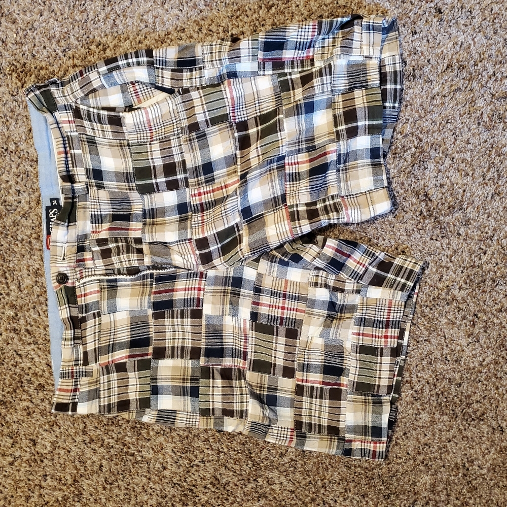 Chaps Plaid Shorts